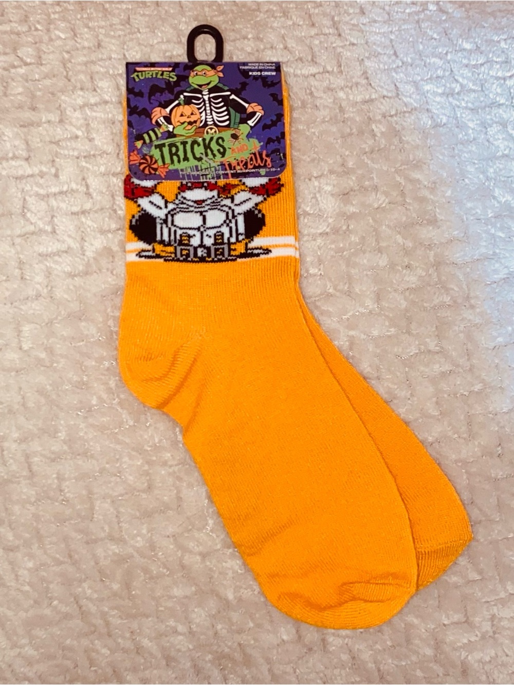 Teenage Mutant Ninja Turtles Halloween Crew Socks